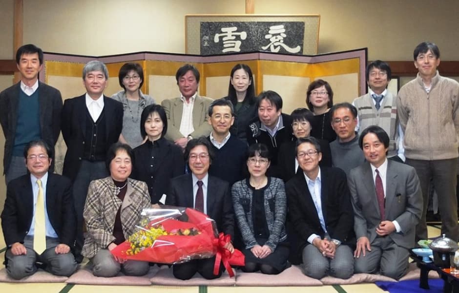 2012年　椎名先生教授就任時の画像
