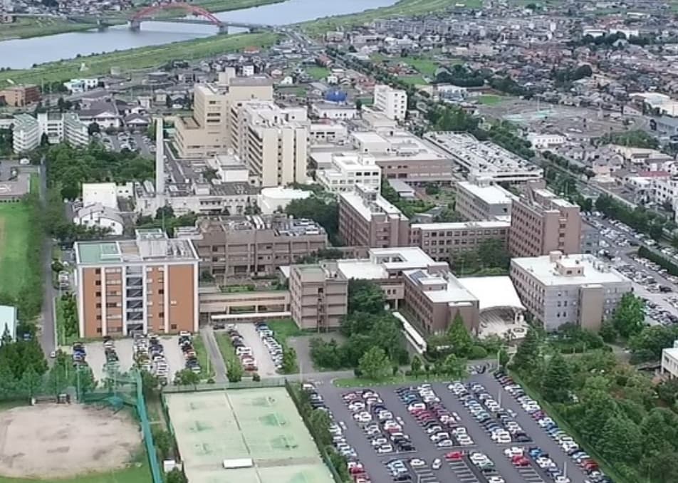 島根医科大学 空撮の写真